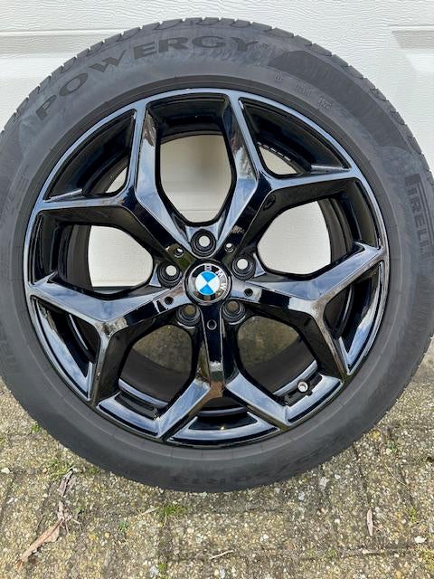 BMW X1 f48  Velgen + zomerbanden, Auto-onderdelen, Banden en Velgen, 18 inch, Gebruikt, Velg(en), Ophalen of Verzenden