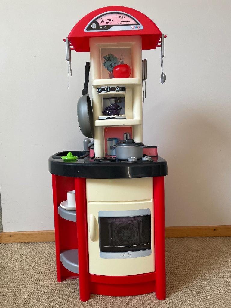 Smoby speel keuken met accessoires, Ophalen of Verzenden, Gebruikt, Kunststof, Speelkeuken