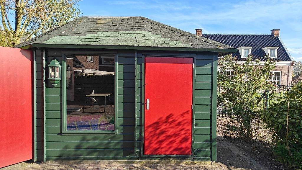 Gratis tuinhuisje, Tuin en Terras, Tuinhuizen, Ophalen, Tuinhuis, 250 tot 500 cm, 2 ramen