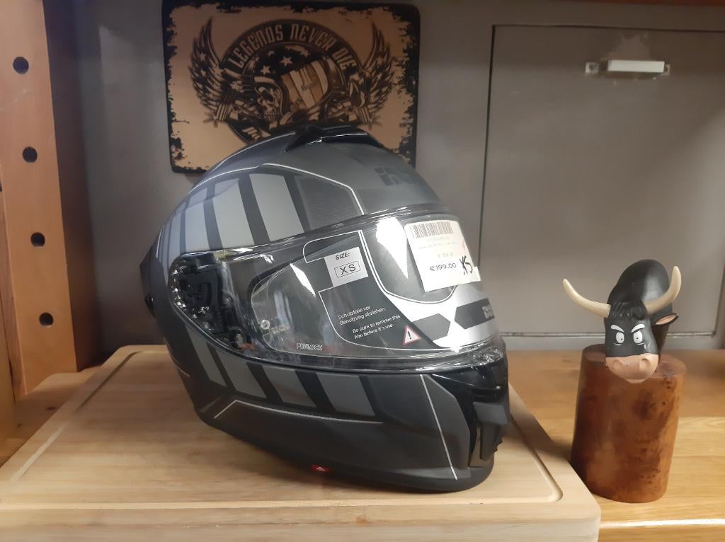 IXS 422 helm XS motor scooter helm brommer helm XS nieuw, XS, Pascalstraat 6 1704 RD Heerhugowaard, Kinderen, Ophalen of Verzenden