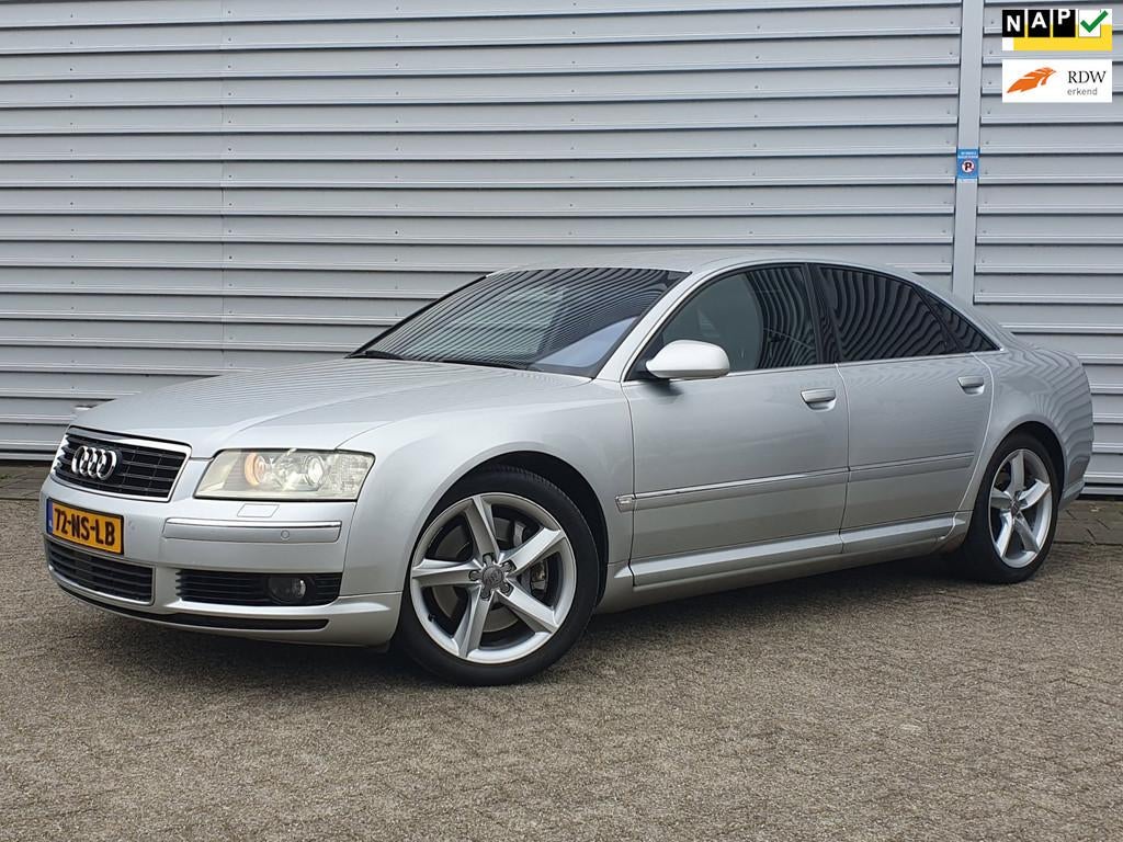 Audi A8 4.2 quattro Clima/Cruise/NAVI/Leder/LM 19", Automaat, 4172 cc, Gebruikt, Bedrijf