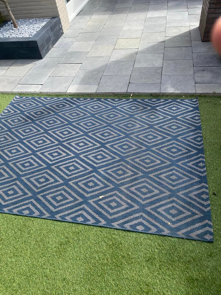 Tuinkleed / buitenkleed, Ophalen, Gebruikt, 100 tot 150 cm, Blauw