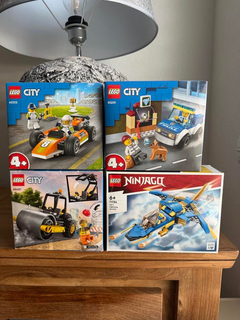 Lego City & Ninjago sets - 60322, 60241, 60401, 71784 NIEUW, Ophalen of Verzenden, Nieuw, Complete set, Lego