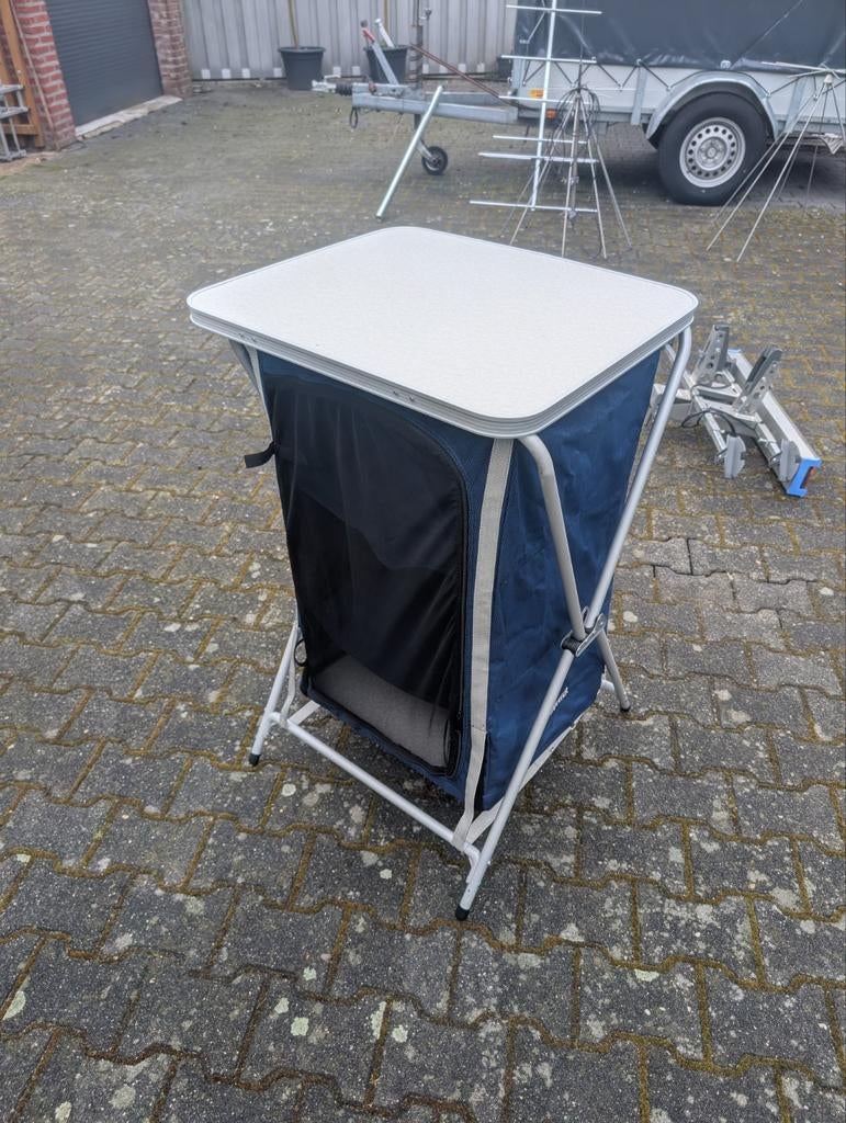 Vrijbuiter Kampeer Opbergkast 4 Laags - Zo goed als nieuw, Ophalen, Zo goed als nieuw, Campingkast