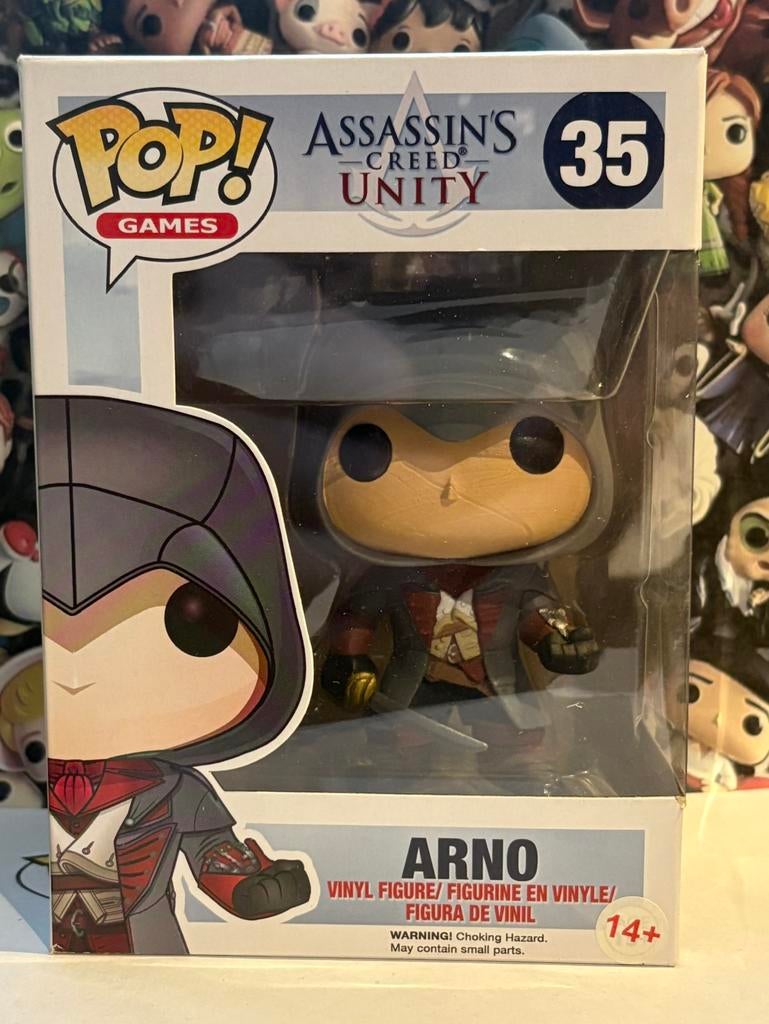 Funko pop Arno 35 Assassin’s creed Unity games, Ophalen of Verzenden, Zo goed als nieuw