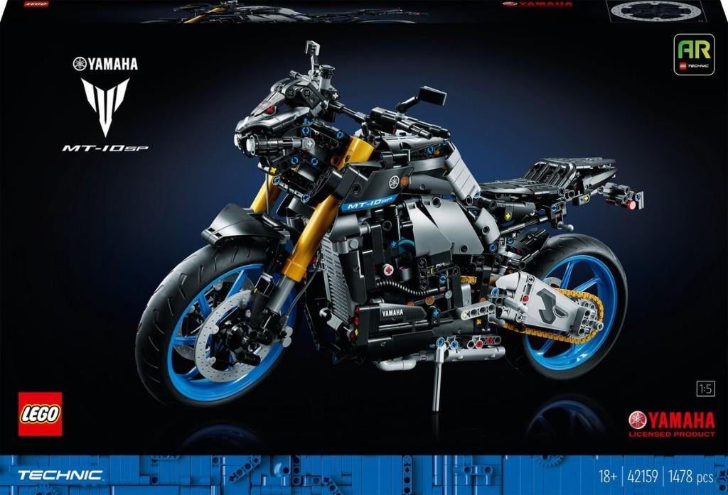 LEGO Technic 42159 Yamaha MT-10 SP, Verzenden, Zo goed als nieuw, Complete set, Lego