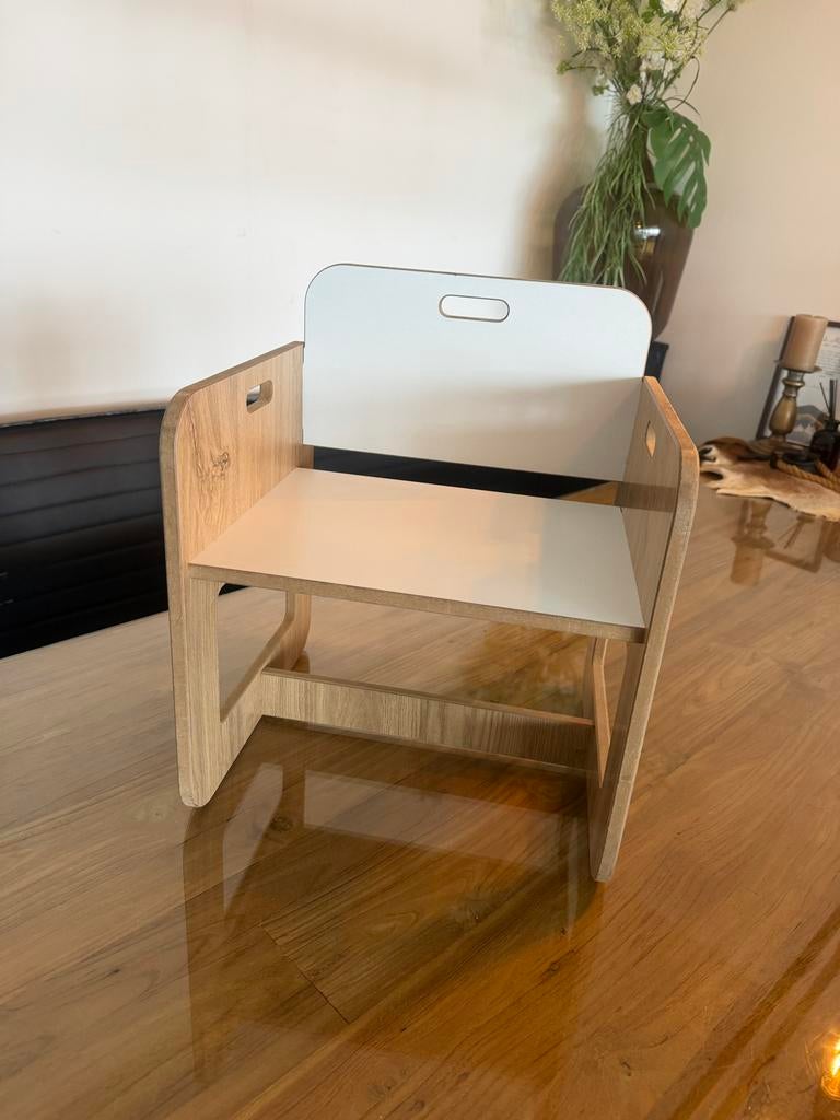 Houten peuterstoel - Stevig en Veilig, Kinderen en Baby's, Kinderkamer | Tafels en Stoelen, Ophalen, Gebruikt, Stoel(en)