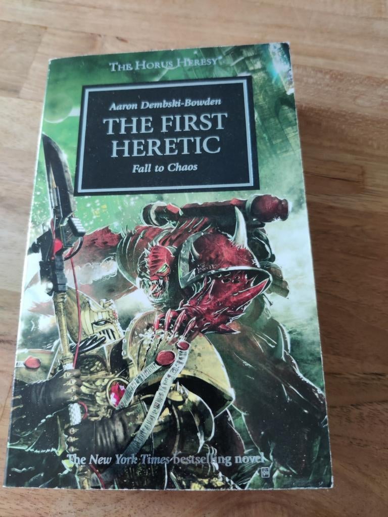 Warhammer 40k: The First Heretic (Horus Heresy) Softcover, Boeken, Ophalen of Verzenden