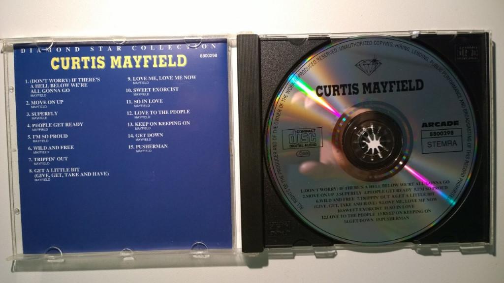 Curtis Mayfield - Diamond Star Collection, Ophalen of Verzenden, Zo goed als nieuw, Soul of Nu Soul