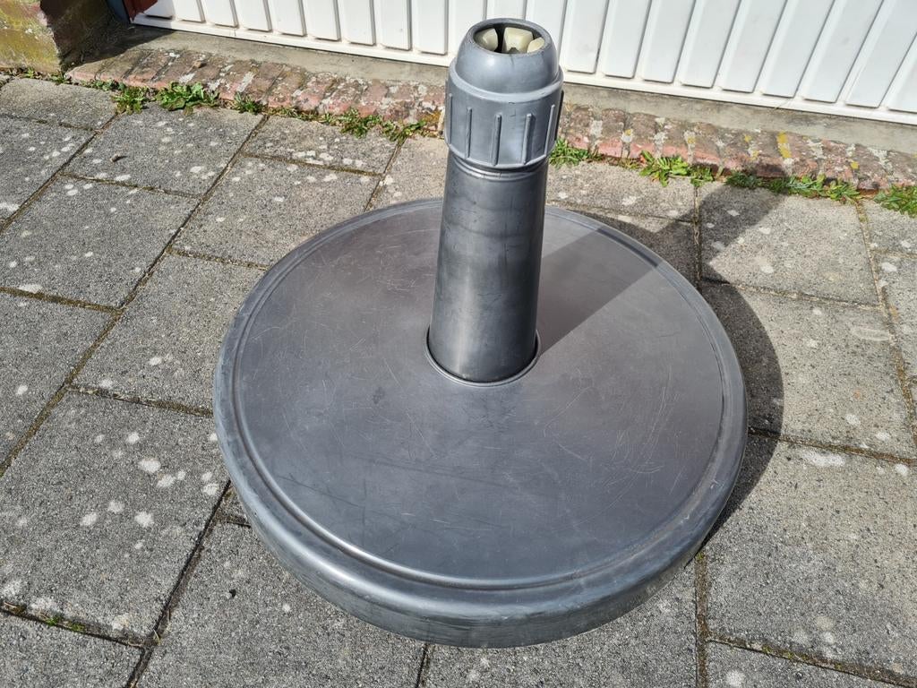 Parasolvoet vulbaar tot 70 kg - Geschikt voor stok Ø 28-62mm, Tuin en Terras, Parasols, Ophalen, Minder dan 1 meter, Parasolvoet
