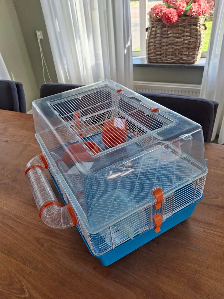 Ferplast hamsterkooi, Ophalen of Verzenden, Minder dan 75 cm, Kooi, Minder dan 60 cm