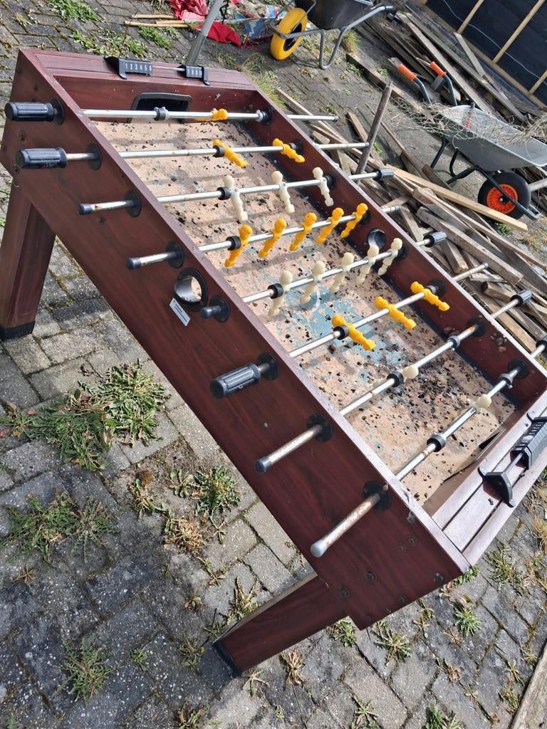 Opknapper voetbaltafel, Ophalen, Gebruikt