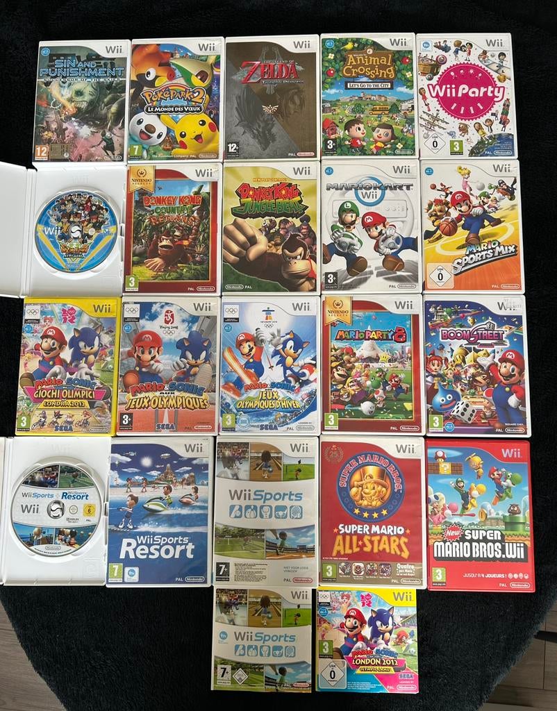 Nintendo Wii Spellen, Spelcomputers en Games, Games | Nintendo Wii, Ophalen of Verzenden, Zo goed als nieuw, Sport, 3 spelers of meer