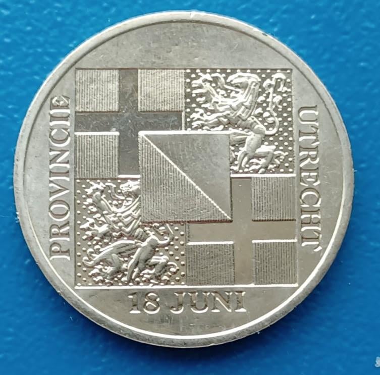 Provinciepenning Utrecht PTT Post - 2002, Verzenden, Overige materialen, Nederland