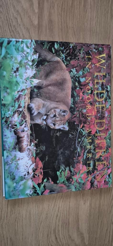 Wilde Dieren van Noord-Amerika boek, Boeken, Ophalen of Verzenden