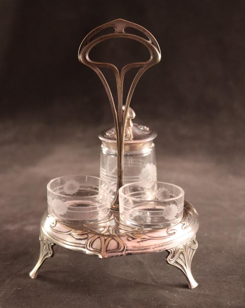 Art Nouveau tafelstelletje, Ophalen of Verzenden