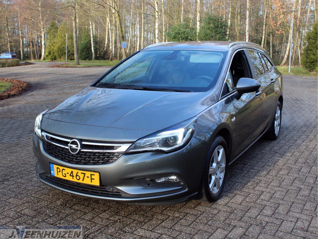 Opel Astra Sports Tourer 1.4 Online Edition | 2017 | Leder |, Voorwielaandrijving, Gebruikt, 4 cilinders, 150 pk