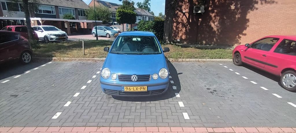 Volkswagen Polo 1.2 47KW 2003 Blauw, Auto's, Blauw, 1198 cc, Origineel Nederlands, Handgeschakeld