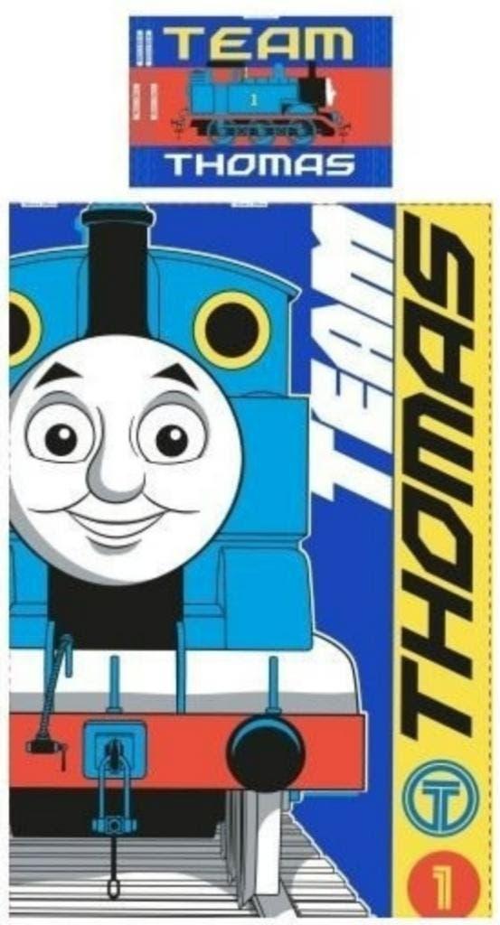 Thomas de Trein Dekbedovertrek 135x200 - Van 34,95 nu 24,95, Blauw, Dekbedovertrek, Nieuw, Ophalen of Verzenden