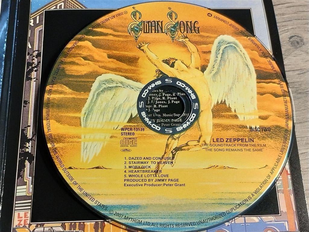 Led Zeppelin - The Song Remains The Same [2 CD Digisleeve], Ophalen of Verzenden, Zo goed als nieuw