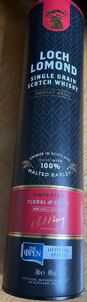 Lege whiskey whisky koker verpakking loch lomond scotch, Verzamelen, Ophalen of Verzenden