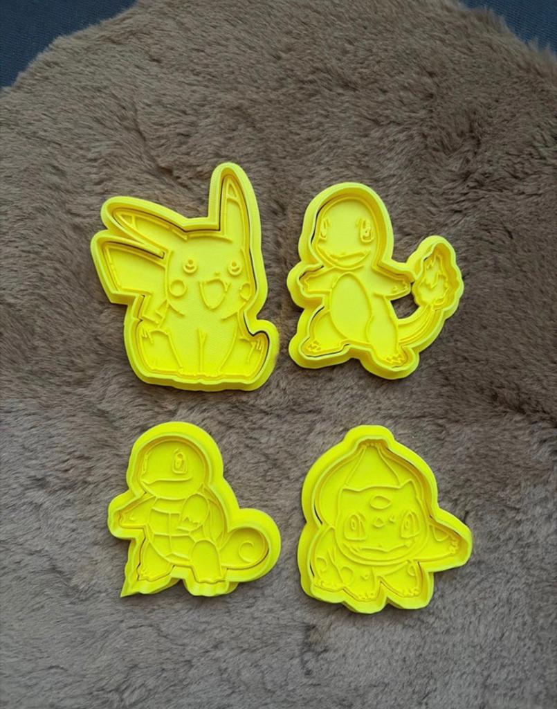 Koekvormpjes pokemon, Ophalen of Verzenden, Nieuw, Taarten, Bakvorm