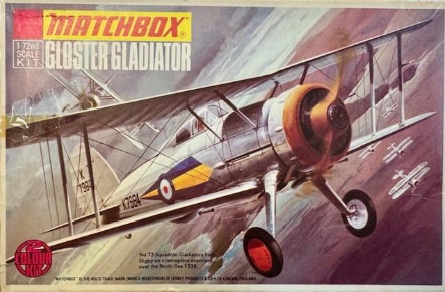 Coelianmodels Matchbox, Pk-8, Gloster Gladiator 1/72 € 24,99, Hobby en Vrije tijd, Modelbouw | Vliegtuigen en Helikopters, Overige merken