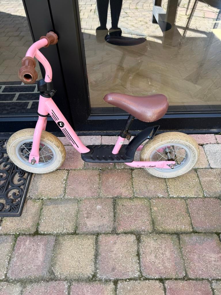 Roze loopfiets, Ophalen of Verzenden, Gebruikt, Loopfiets