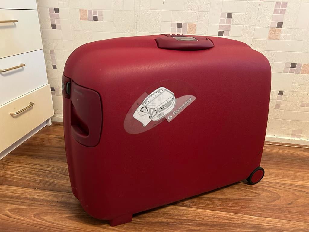 Samsonite koffer - Zo goed als nieuw met originele sleutels, Ophalen, 50 tot 60 cm, Hard kunststof, Slot