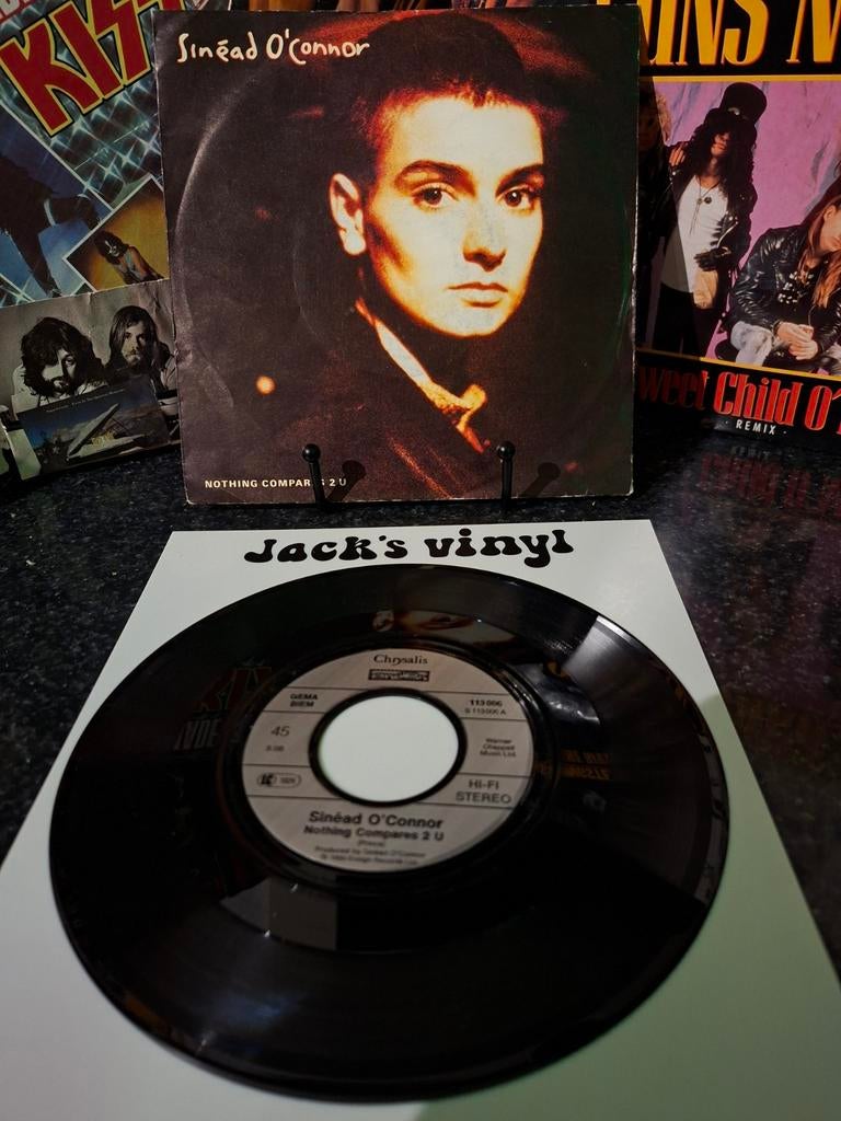 Sinéad O'Connor - Nothing Compares 2 U (7 inch single)1990/2, Cd's en Dvd's, Ophalen of Verzenden, 1980 tot 2000, Zo goed als nieuw