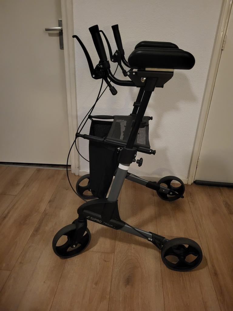 elleboog Rolator z.g.a.n., Ophalen, Opvouwbaar, Zo goed als nieuw