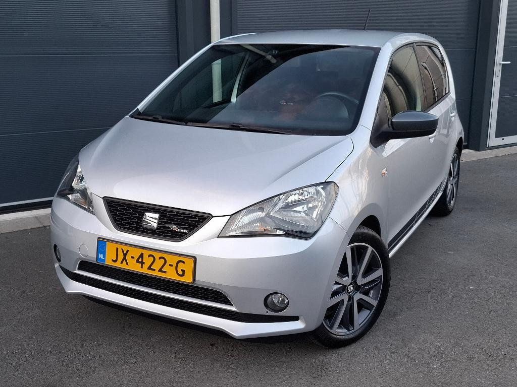 Seat Mii 1.0 FR Connect 44KW 2017 Grijs, Voorwielaandrijving, Stof, Zwart, 840 kg