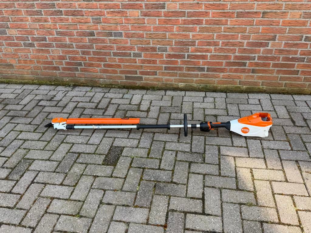 Stihl HLA 135 Stokheggenschaar body, voor ap accu ststeem, Tuin en Terras, Heggenscharen, Ophalen, Gebruikt, Accu
