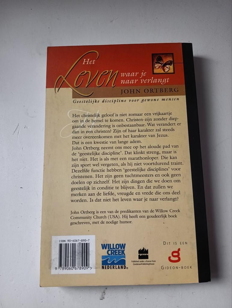 John Ortberg - Het leven waar je naar verlangt, Ophalen of Verzenden, Zo goed als nieuw, J. Ortberg