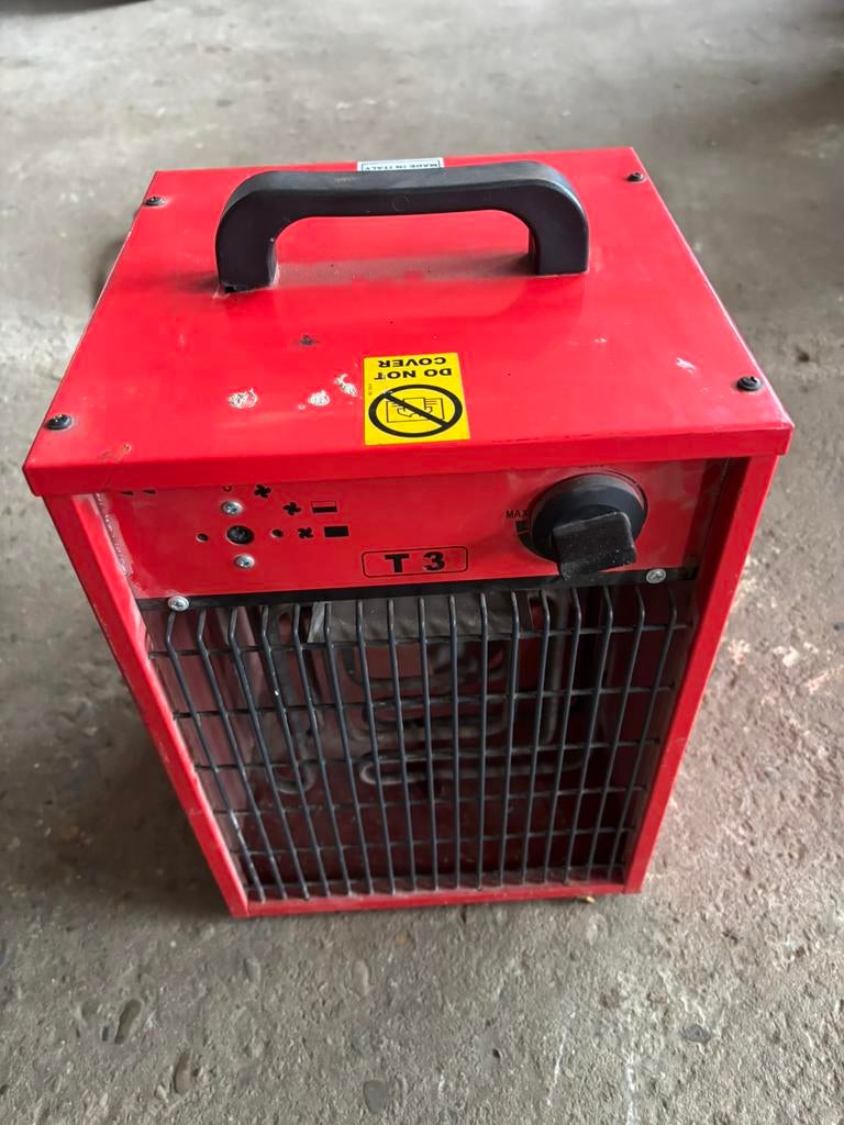 3KW elektrische Kachel 230Volt / werkplaats kachel, Huis en Inrichting, Kachels, Ophalen, Gebruikt