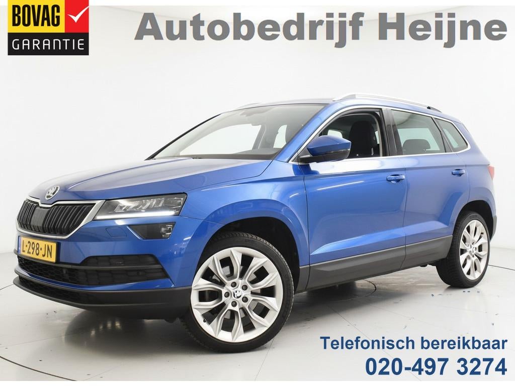Skoda Karoq 1.5 TSI 150PK ACT BUSINESS EDITION PLUS CAMERA/N, 12 maanden, Blauw, Bedrijf, Handgeschakeld