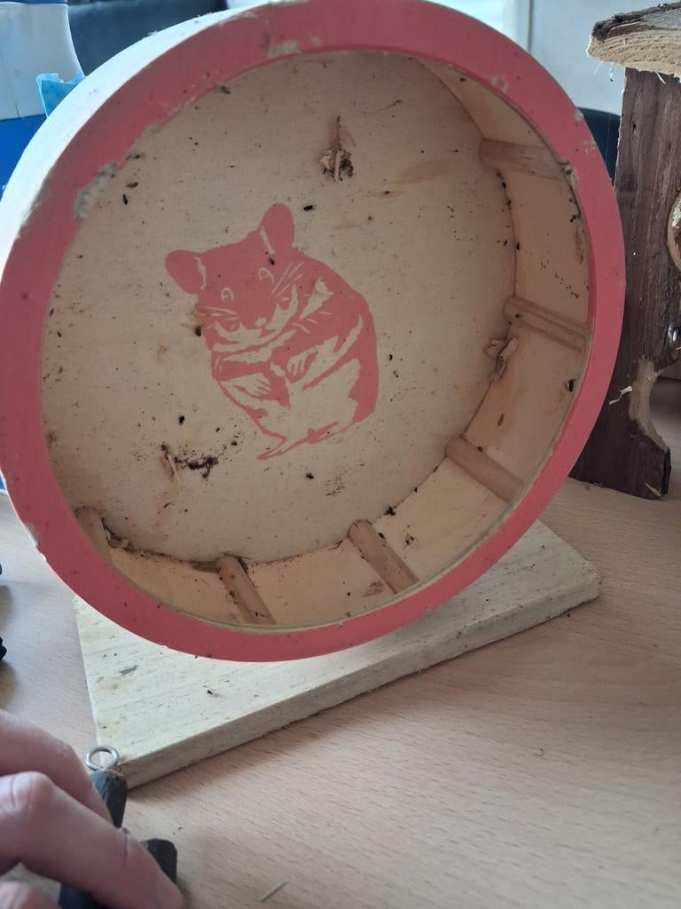 Huisjes voor hamster scaping, Ophalen