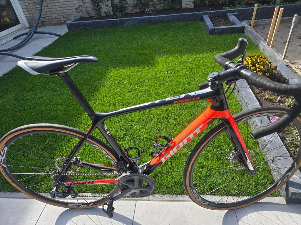 Giant TCR Advanced maat M- Ultegra di2, schijfrem, Fietsen en Brommers, Fietsen | Racefietsen, Ophalen, Carbon, Giant, Meer dan 20 versnellingen
