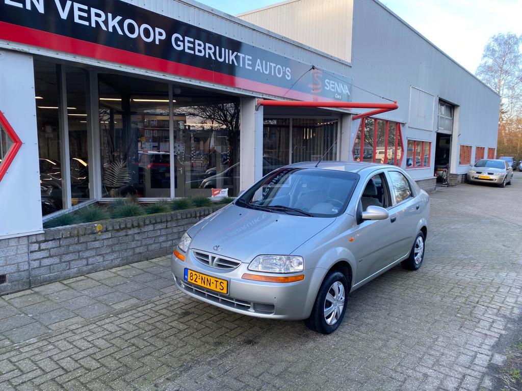 Daewoo Kalos 1.4 Style - Sedan - 97 Dkm NAP - Airco - 1e Eig, 83 pk, 4 cilinders, Kalos, Metallic lak