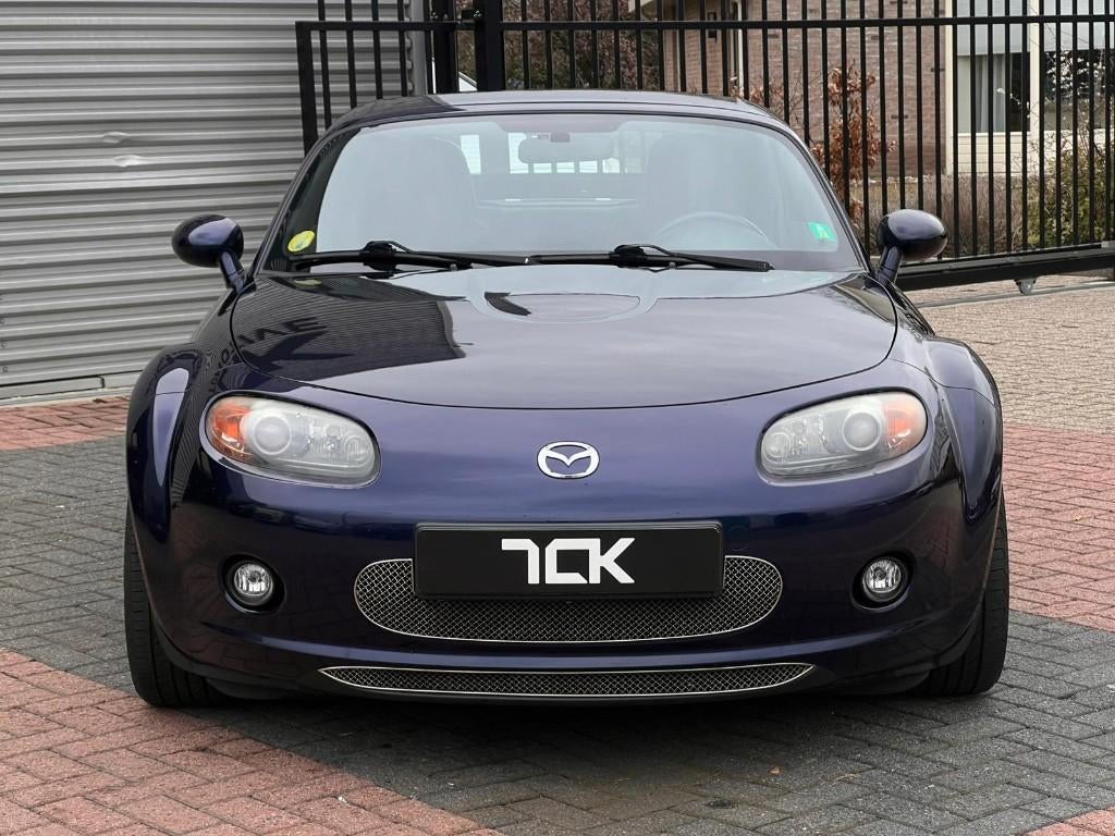 Mazda MX-5 1.8 2007 Blauw | Hardtop | Carplay | Cruise, Voorwielaandrijving, Stof, 4 cilinders, Cabriolet