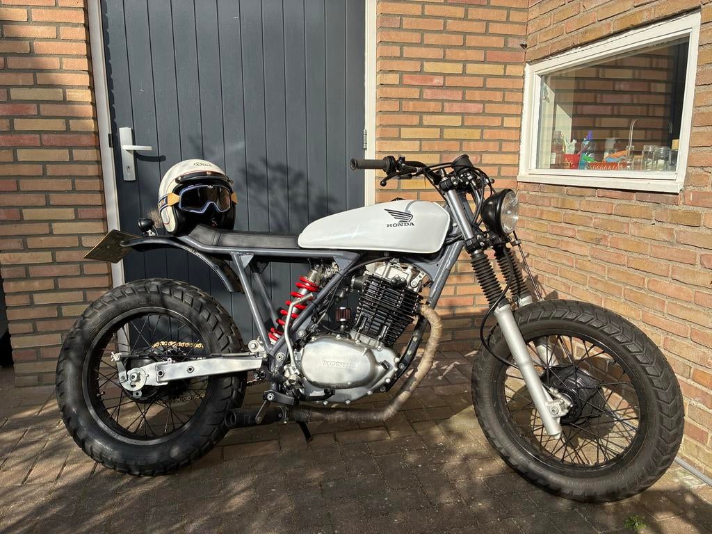 Unieke Honda XL 500 R Custom scrambler