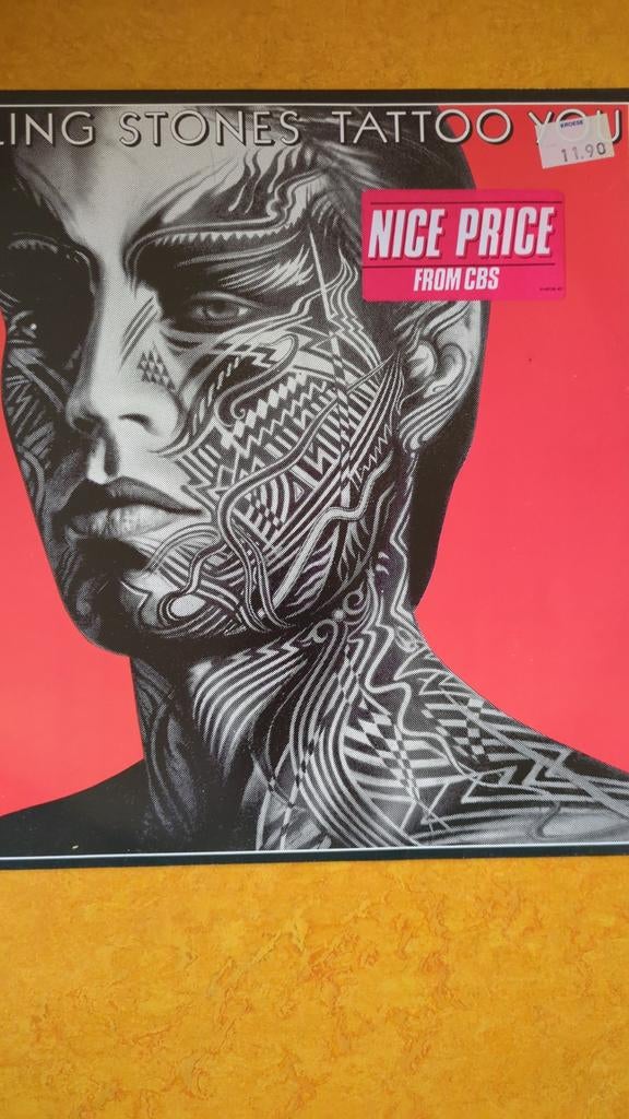 The Rolling Stones - Tattoo You LP (Vinyl), Cd's en Dvd's, Vinyl | Rock, Ophalen of Verzenden, Gebruikt, 12 inch, Poprock