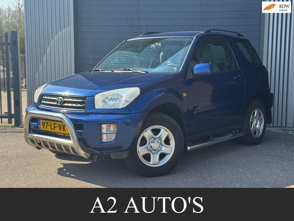 Toyota RAV4 1.8-16V VVT-i Luna, Voorwielaandrijving, Gebruikt, 4 cilinders, Blauw