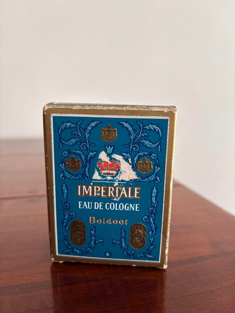 Imperiale Boldoot vintage eau de cologne, Verzenden, Zo goed als nieuw, Parfumfles