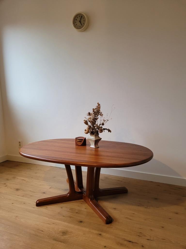 Vintage Deens Design Salontafel - Dyrlund, Ophalen, Gebruikt, 100 tot 150 cm, 50 tot 100 cm