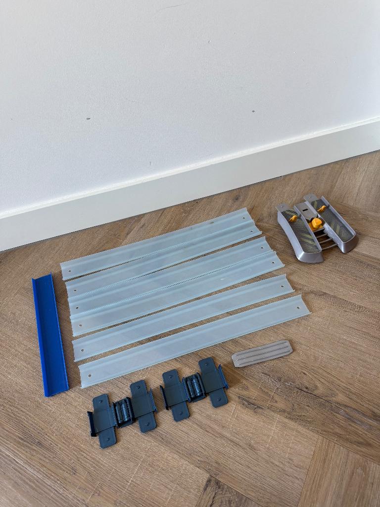 Heel goed 11x Hot Wheels meteor Speed Racer Fuji Helicon set, Gebruikt, Onderdelen, Zelf te bouwen, Ophalen of Verzenden