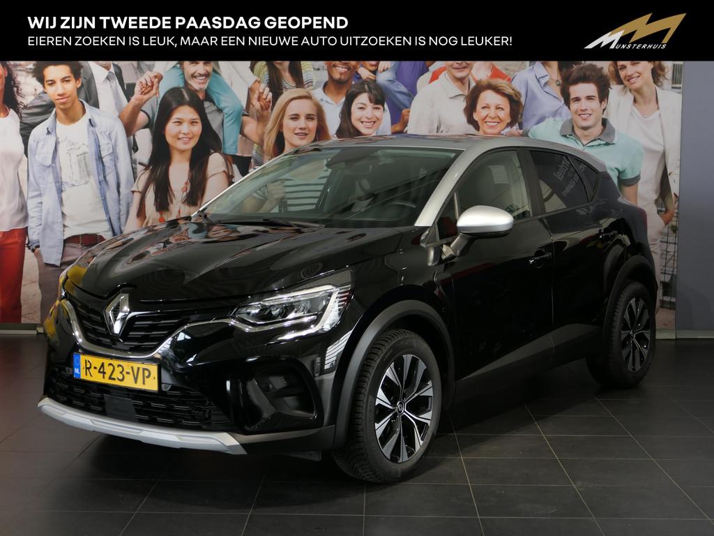 Renault Captur 1.0 TCe 90 evolution - Dealer onderhouden! -, Stof, Gebruikt, 635 kg, Zwart