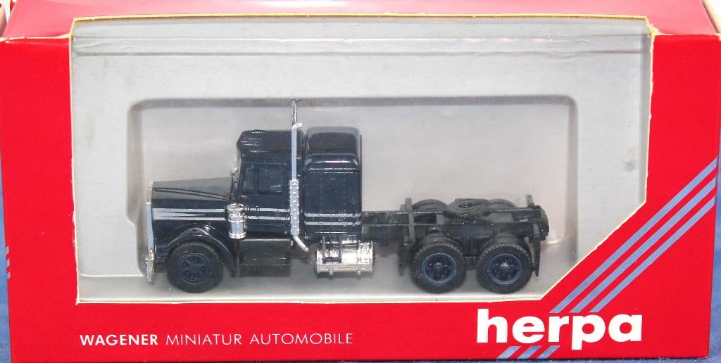 Herpa 1: 87 850002 Kenworth W900 6 x 4 Tractor Unit, Ophalen of Verzenden, Zo goed als nieuw, Bus of Vrachtwagen, Herpa