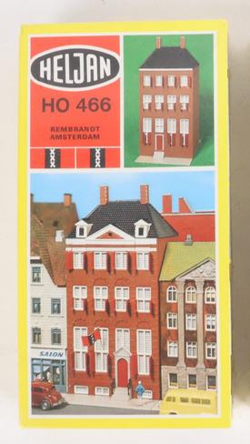 Heljan H0 466 - Bouwpakket Huis Rembrandt Amsterdam in ovp, Hobby en Vrije tijd, Overige merken, Gelijkstroom of Wisselstroom