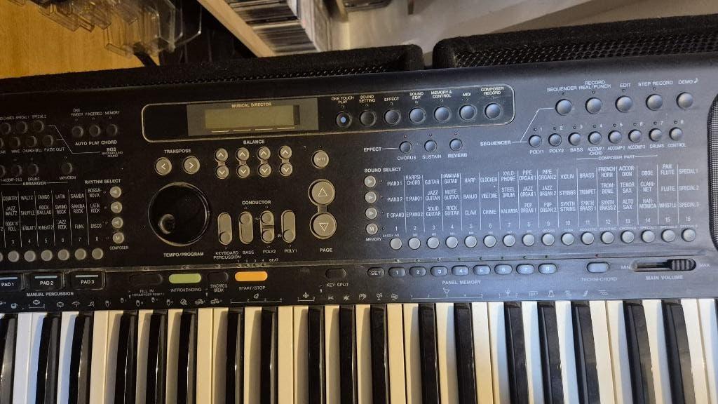TECHNICS KN800 PCM KEYBOARD, Ophalen of Verzenden, Aanslaggevoelig, Technics, 61 toetsen